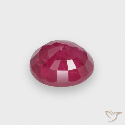 Rubi Luz vermelha Natural 1.00ct, oval, VS-SI
