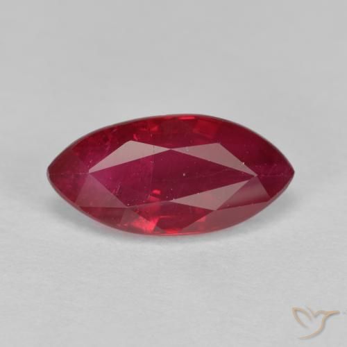 Rubi Jam Red Natural 1.89ct, Marquesa, VS-SI