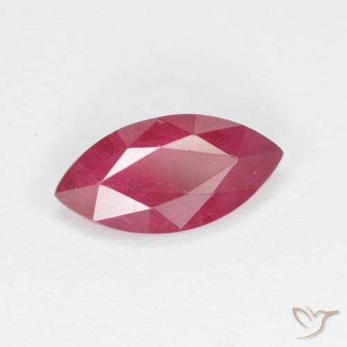 Rubi Carmesim Profundo Natural 1.50ct, Marquesa, VS-SI