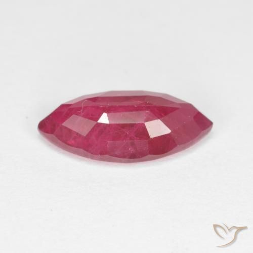 Rubi Carmesim Profundo Natural 1.50ct, Marquesa, VS-SI