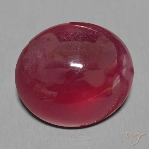 12.88ct Natural Vermelho escuro Rubi, oval, Translúcido