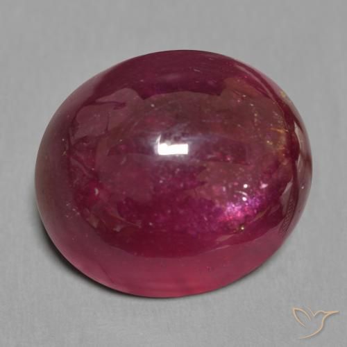 24.77ct Natural Vinho vermelho Rubi, oval, Translúcido