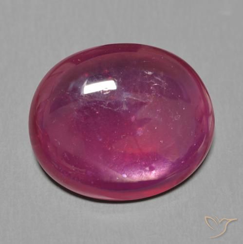 15.86ct Natural Vinho vermelho Rubi, oval, Translúcido