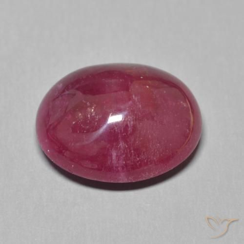 Rubi Vermelho escuro Natural 11.20ct, oval, Translúcido