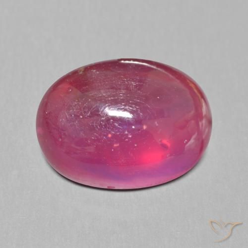 13.54ct Natural Luz vermelha Rubi, oval, Translúcido