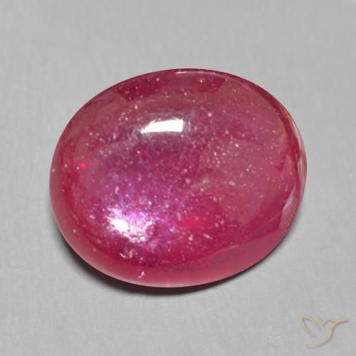 13.09ct Natural Vermelho escuro Rubi, oval, Translúcido