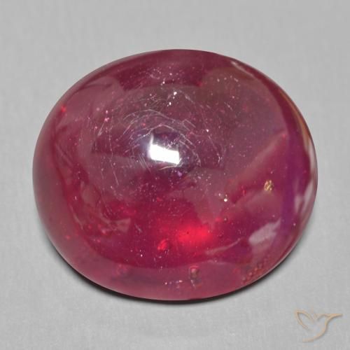 20.82ct Natural Vermelho escuro Rubi, oval, Translúcido