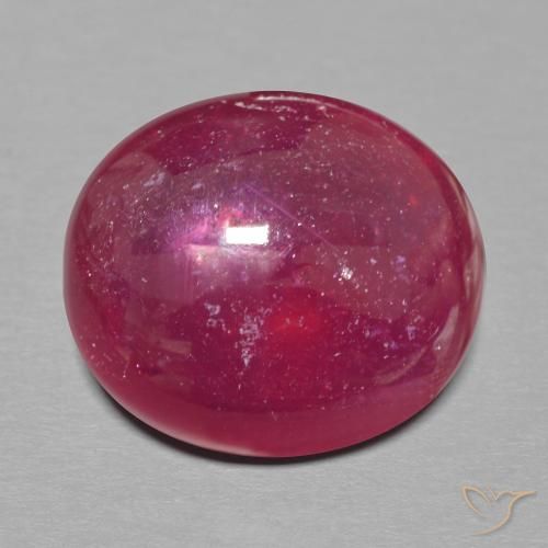 17.39ct Natural Vermelho escuro Rubi, oval, Translúcido