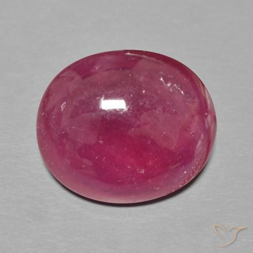 10.25ct Natural Vermelho escuro Rubi, oval, Translúcido