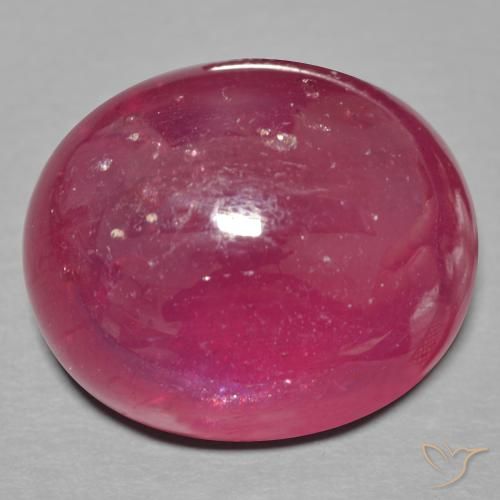23.52ct Natural Vermelho escuro Rubi, oval, Translúcido