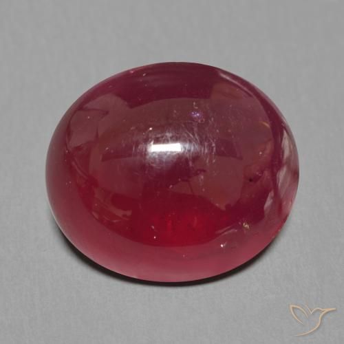 16.11ct Natural Vermelho escuro Rubi, oval, Translúcido