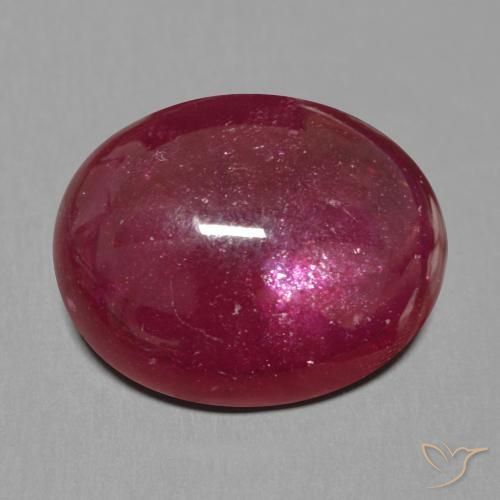 17.52ct Natural Vermelho escuro Rubi, oval, Translúcido