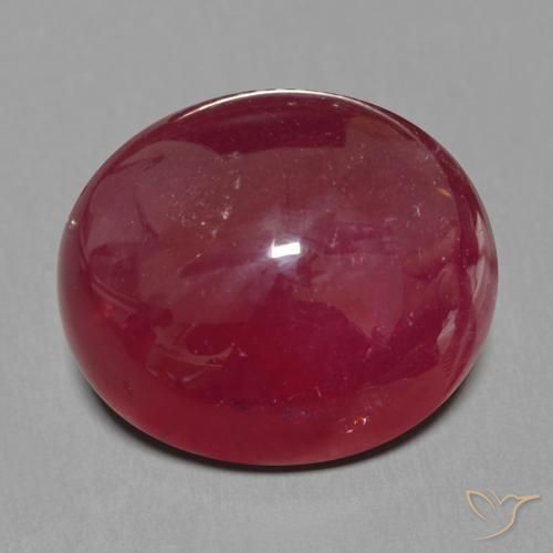 27.86ct Natural Vermelho escuro Rubi, oval, Translúcido
