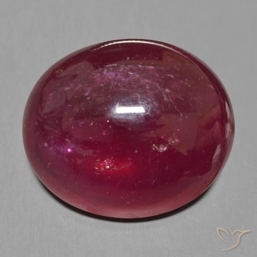 25.31ct Natural Vermelho escuro Rubi, oval, Translúcido