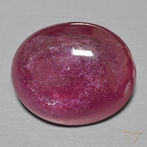 15.15ct Natural Vermelho escuro Rubi, oval, Translúcido