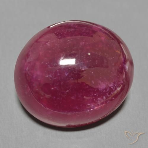 18.94ct Natural Vermelho escuro Rubi, oval, Translúcido