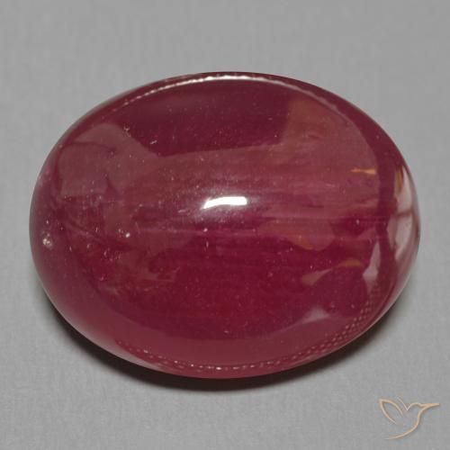 24.90ct Natural Vermelho escuro Rubi, oval, Translúcido