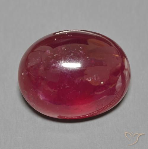 22.73ct Natural Vermelho escuro Rubi, oval, Translúcido, Photo A