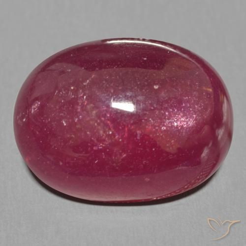 13.94ct Natural Vermelho escuro Rubi, oval, Translúcido
