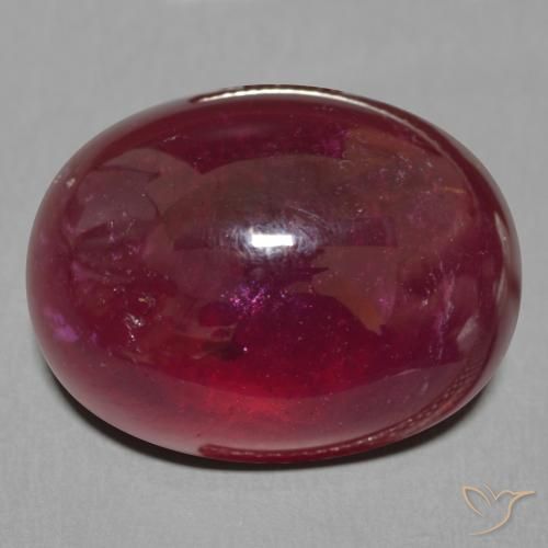 18.30ct Natural Vermelho escuro Rubi, oval, Translúcido