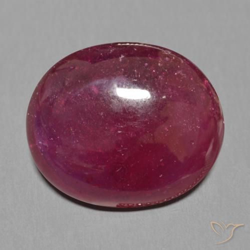 19.04ct Natural Vermelho escuro Rubi, oval, Translúcido