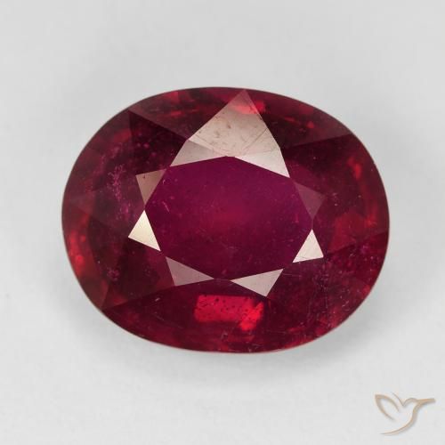 12.05ct Natural Sangue vermelho Rubi, oval, VS