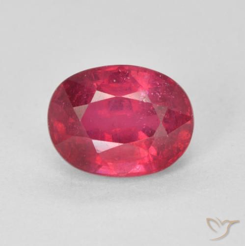 1.99ct Natural Carmesim Profundo Rubi, oval, VS
