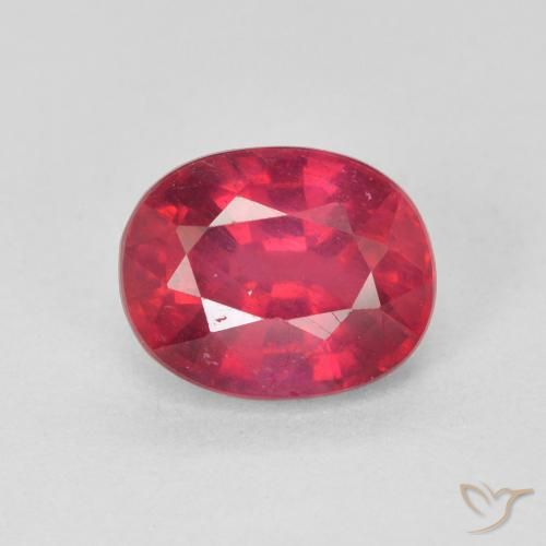 1.83ct Natural Carmesim Profundo Rubi, oval, VS