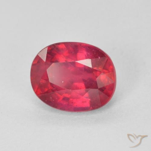 Rubi Carmesim Profundo Natural 1.83ct, oval, VS