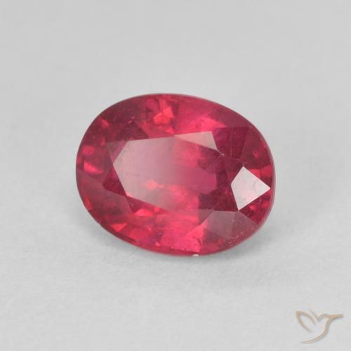 Rubi Jam Red Natural 1.92ct, oval, VS