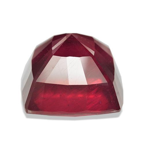 Rubi Sangue vermelho Natural 30.90ct, Almofada, VS
