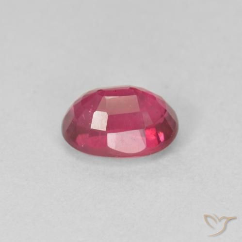 Rubi Jam Red Natural 1.24ct, oval, VS