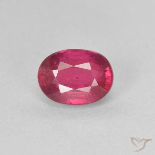 1.32ct Natural Vermelho rosado Rubi, oval, VS