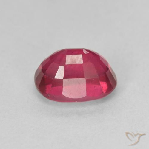 Rubi Rosa Avermelhado Profundo Natural 2.14ct, oval, VS