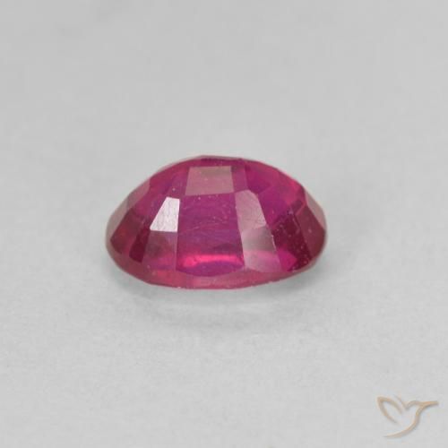 Rubi Luz vermelha Natural 1.39ct, oval, VS