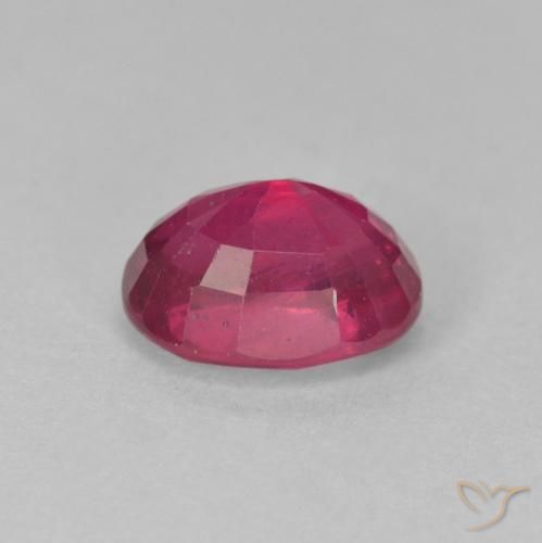 Rubi Luz vermelha Natural 1.97ct, oval, VS
