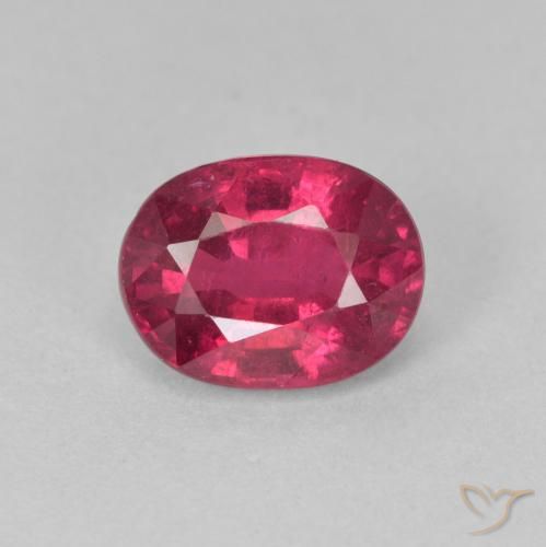 1.83ct Natural Vermelho rosado Rubi, oval, VS