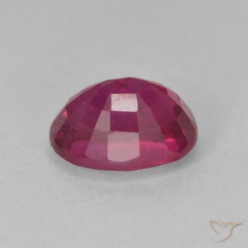 Rubi Luz vermelha Natural 2.26ct, oval, VS-SI