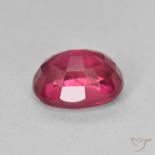 Rubi Rosa Avermelhado Profundo Natural 1.93ct, oval, VS