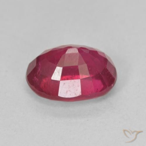 Rubi Rosa Avermelhado Profundo Natural 2.03ct, oval, VS