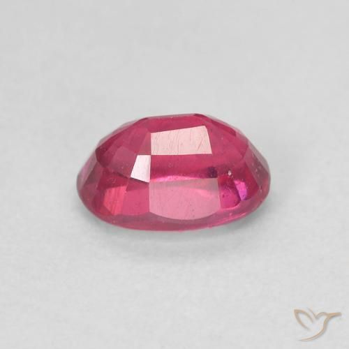 Rubi Luz vermelha Natural 1.26ct, oval, VS-SI