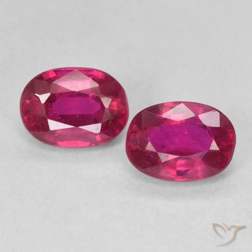 2.32ctw Natural Luz vermelha Rubi, oval, VS