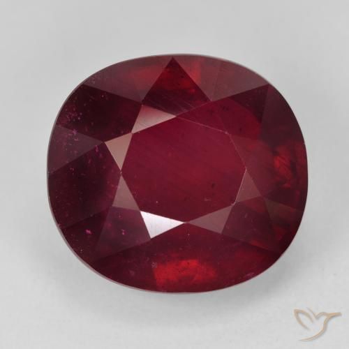 29.74ct Natural Vinho vermelho Rubi, oval, VVS-VS