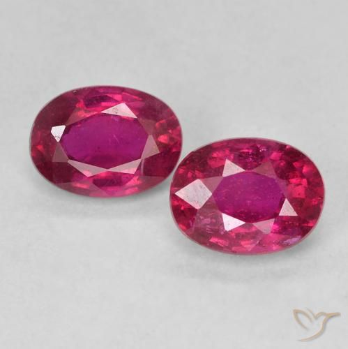 2.12ctw Natural Luz vermelha Rubi, oval, VS