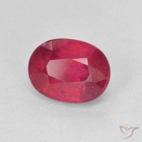 Rubi Jam Red Natural 2.16ct, oval, VS