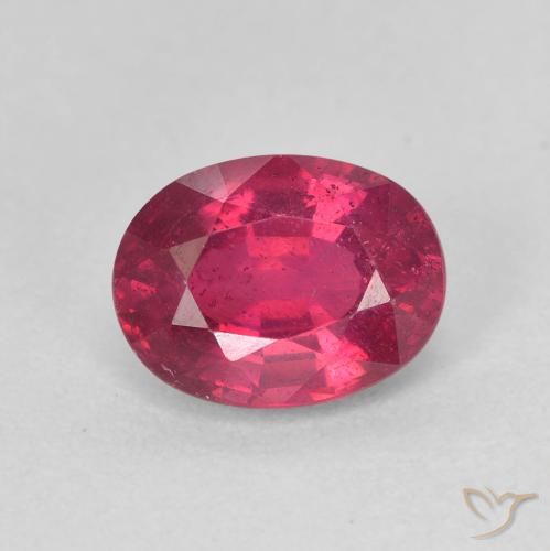 1.94ct Natural Rosa Avermelhado Profundo Rubi, oval, VS