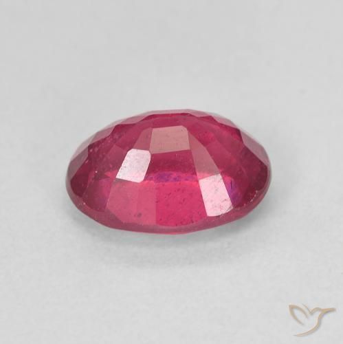 Rubi Rosa Avermelhado Profundo Natural 1.94ct, oval, VS
