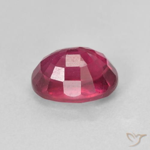 Rubi Medium Dark-Red Natural 2.38ct, oval, VS