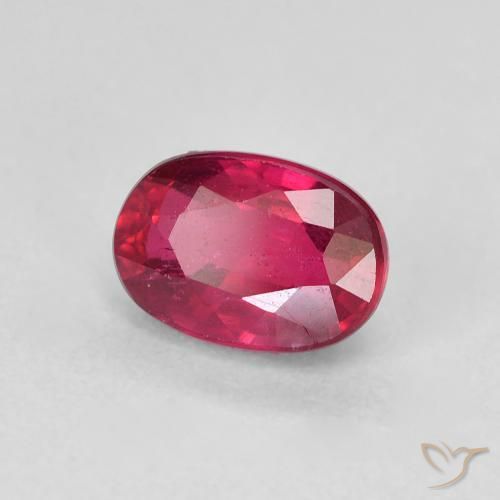 Rubi Jam Red Natural 1.52ct, oval, VS