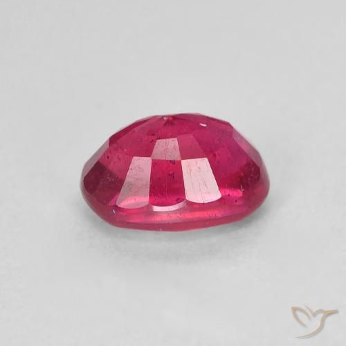 Rubi Rosa Avermelhado Profundo Natural 1.43ct, oval, VS